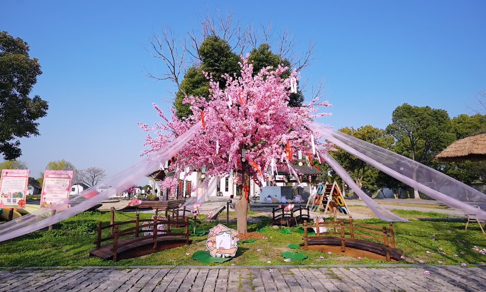 桃园深处有人家二周年 花朝节线下实景还原