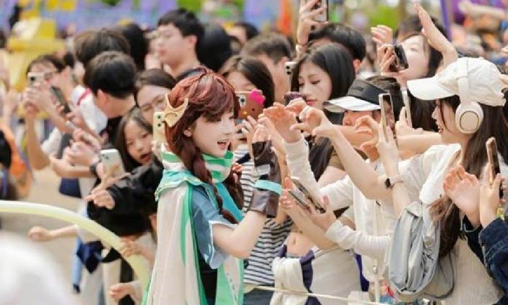 王者荣耀五五开黑节×欢乐谷狂欢联动现场图一览