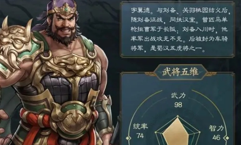 新三国志曹操传张飞有什么技能 张飞技能详细介绍