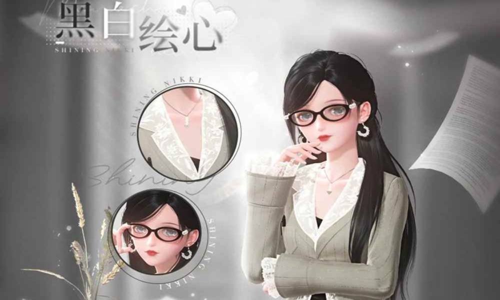 闪耀暖暖福利活动黑白绘心 可免费获取全新稀有服饰