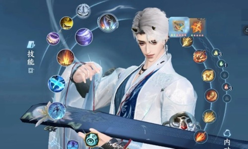 逆水寒元素流神相pve 纯一键10.8w关山木桩攻略