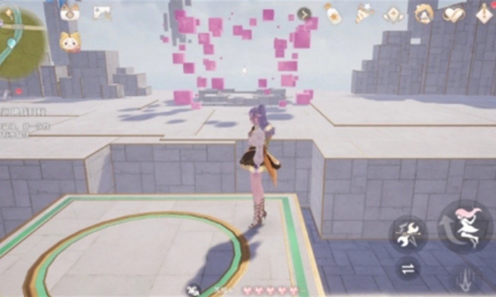 无限暖暖水晶块怎么跳 无限暖暖水晶块跳跃技巧