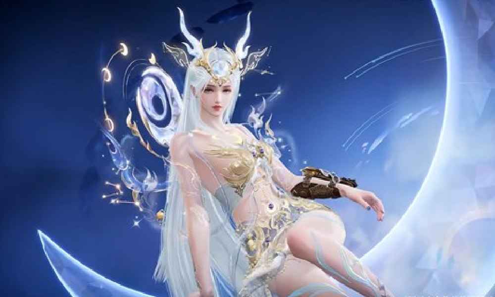 永劫无间手游季莹莹外观观山海·常羲展示视频发布