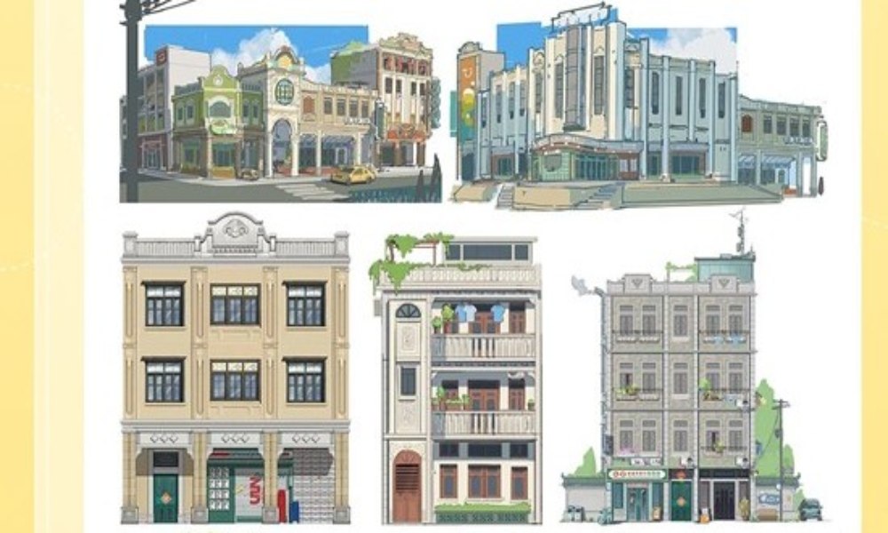 望月游戏天月城市规划爆料现场 商贸老城区建筑篇分享