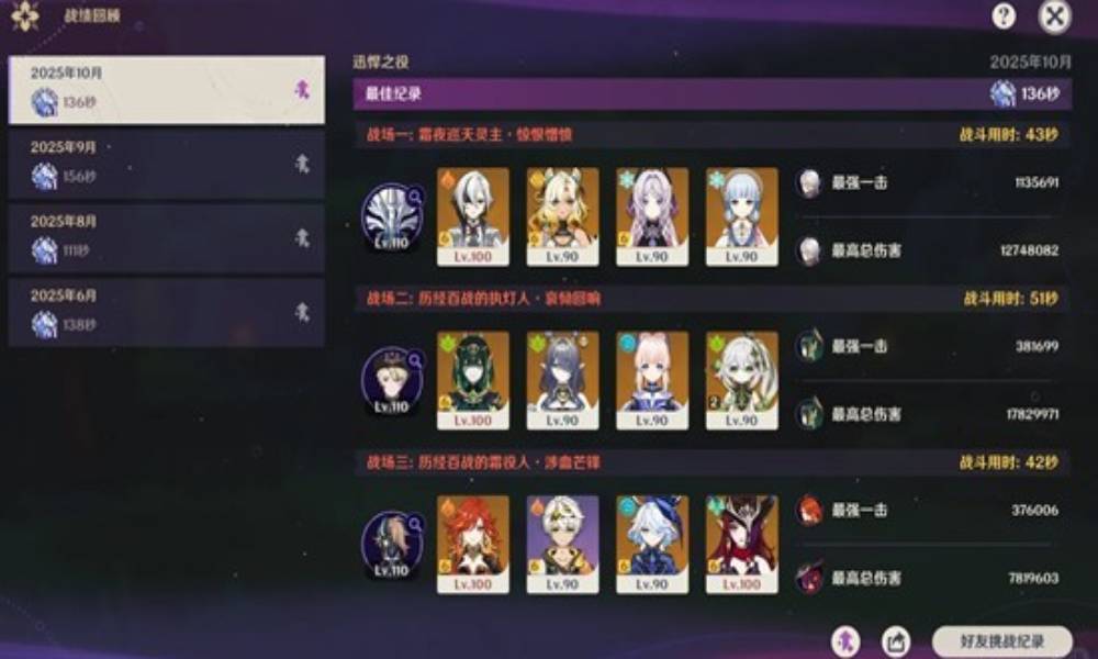 原神月之二版本幽境危战 打法攻略及阵容推荐