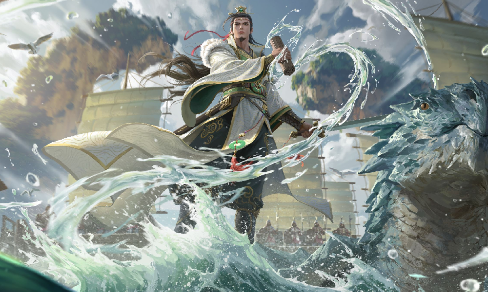 三国杀移动版鲁肃-荡然由心皮肤PV视频发布