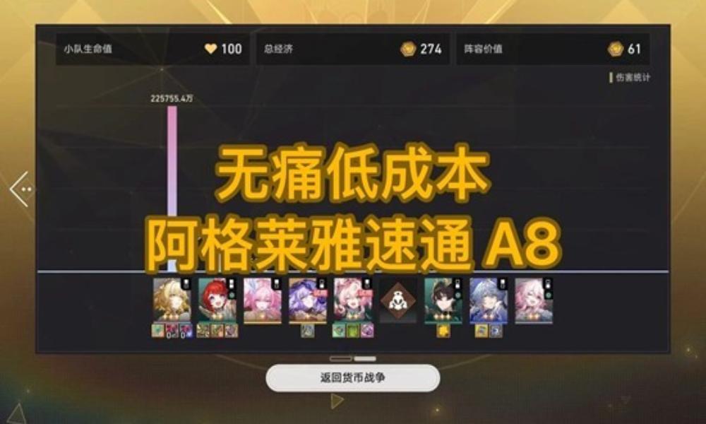 崩坏：星穹铁道自走棋玩法 阿雅低成本货币战争A8攻略