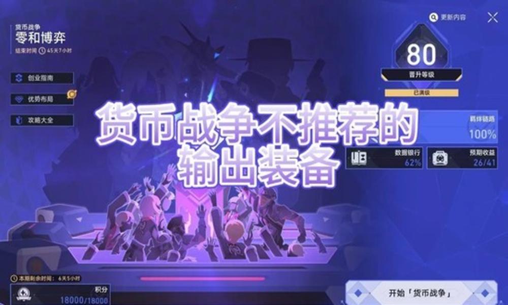 崩坏：星穹铁道攻略 货币战争不推荐输出装备分享