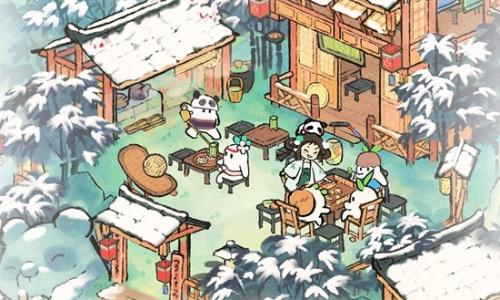 桃源深处有人家冬日烟火人间  行尽幽篁创物池将返场
