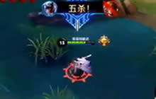 王者荣耀露娜对战解说 十连杀紫霞仙子来袭