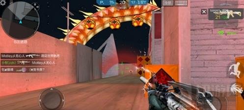 CF手游爆破模式新年广场对战技巧对战点位分享