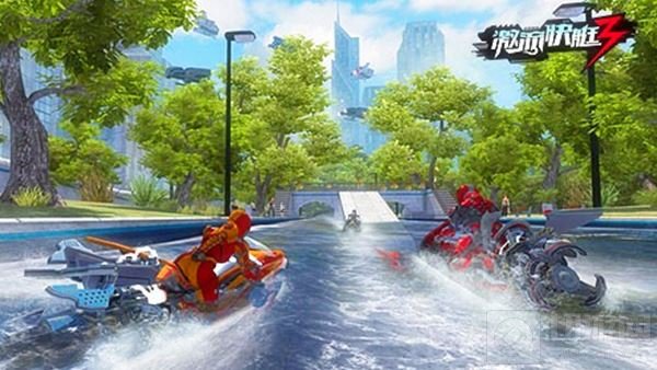 3D科幻手游大作 激流快艇3今日安卓全平台上线