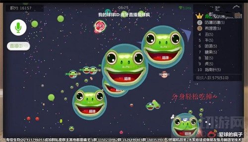 绝地反击 球球大作战疯子淡定指挥一波反杀
