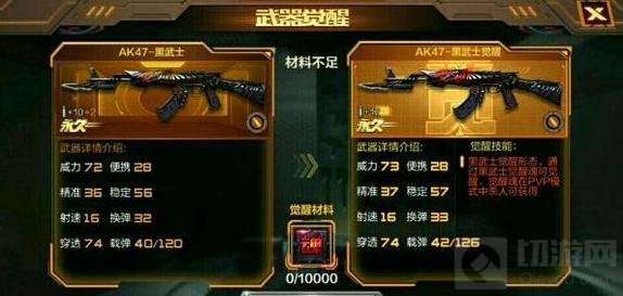 CF手游AK47黑武士怎么觉醒 黑武士觉醒方法