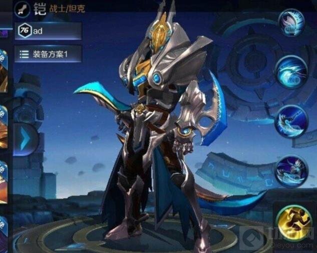王者荣耀铠新英雄图片曝光 造型很好很科幻