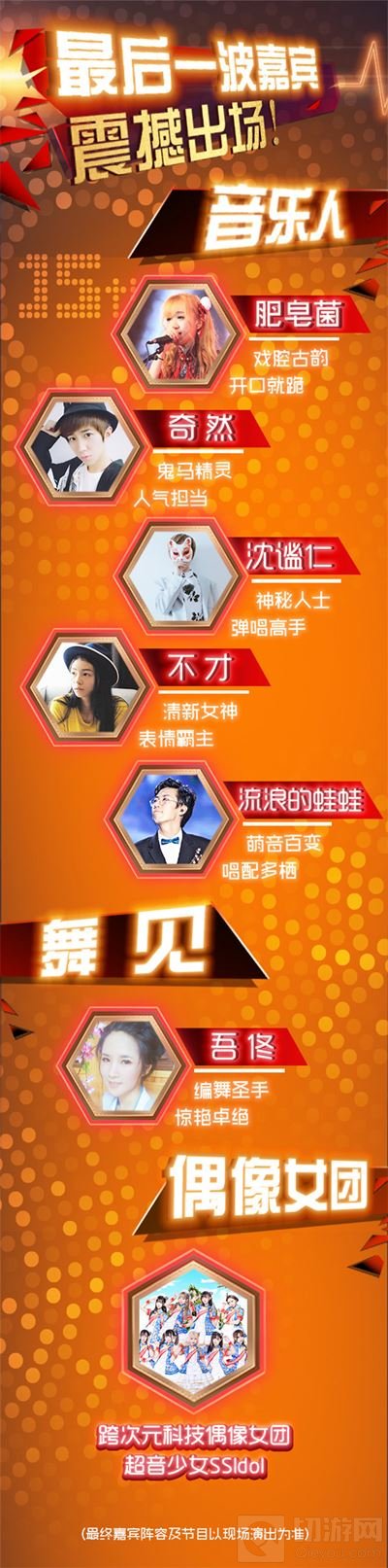 ChinaJoy Live国风纪新一波嘉宾名单来啦!