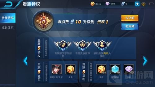 王者荣耀贵族特权可以获得哪些永久皮肤说明