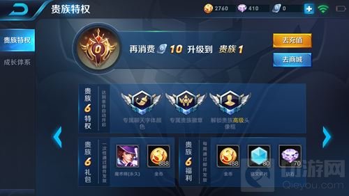 王者荣耀贵族特权可以获得哪些永久皮肤说明