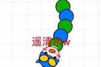 贪吃蛇大作战玩家搞事情 动感超人变长了