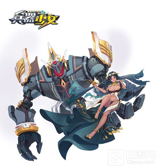 明星画师亲绘 兵器少女全新少女角色首次曝光