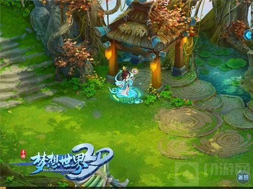 梦想世界3D手游经典再现 炫酷人物光环登场