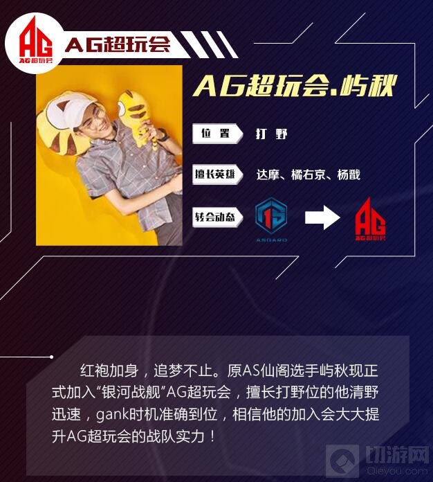王者荣耀KPL转会名单汇总 AG超玩会收获两员猛将