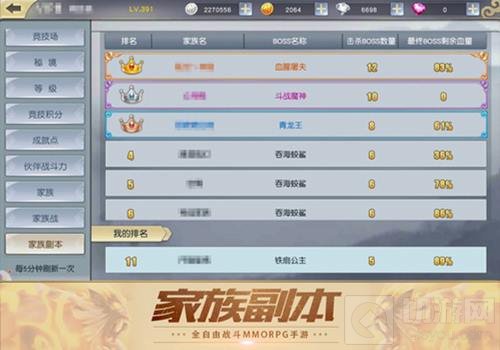 荣辱与共 战斗手游齐天战神家族团战百变BOSS