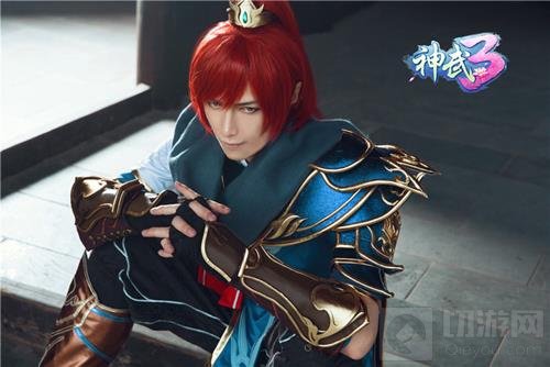 神武3凌霜月叶青峰唯美COS 共赏落樱如梦爱恋