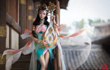 王者荣耀杨玉环COS图集 长腿杨玉环COS分享