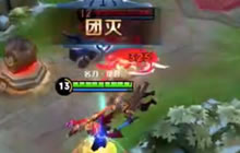 王者荣耀月爱玩夏侯惇：没有躺赢 也能一打五