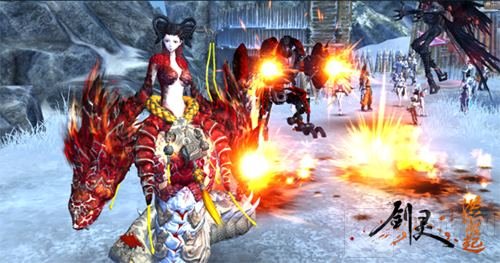 剑灵洪门崛起跨服新玩法 冰封战场绝地求生