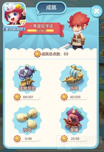 头号玩家必备 《童话萌消团》全新成就上线