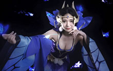 王者荣耀貂蝉仲夏夜之梦COS 貂蝉绝美COS图