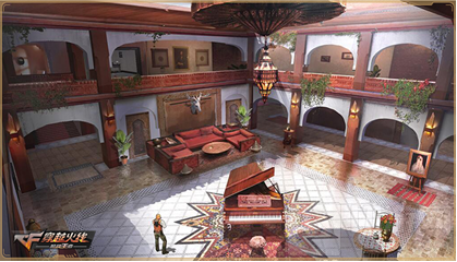 假期余额明显不足 CF手游新地图道具陪你嗨