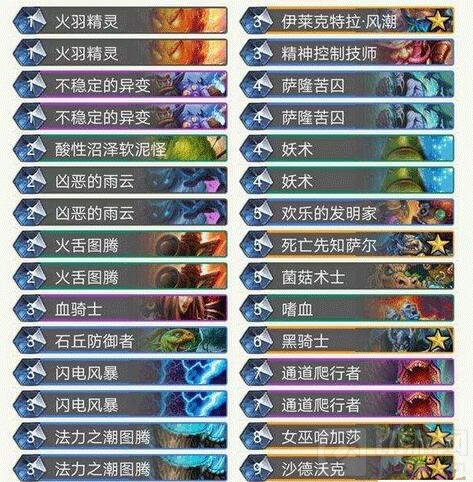 炉石传说变种进化萨阵容 考验人品的时候到了