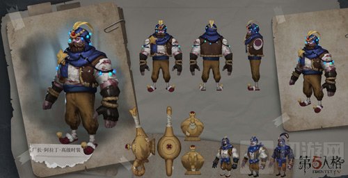 第五人格万圣节皮肤曝光 庄园终回归恐怖形象