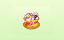 球球大作战年终大赏玫瑰礼包打开有什么奖励