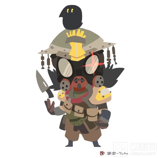 Apex英雄Q版同人英雄头像 怎么能这么可爱呀