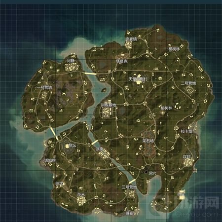 绝地求生刺激战场上分第一要素 地图的选择