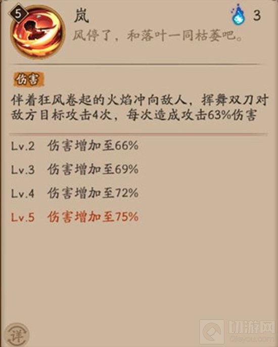阴阳师手游中SP初翎山风技能是什么