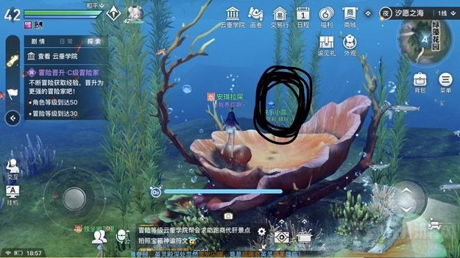 　天谕手游水母之梦任务
