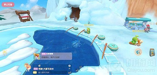 摩尔庄园手游雪山钓鱼场在哪里 摩尔庄园雪山钓鱼场位置大全