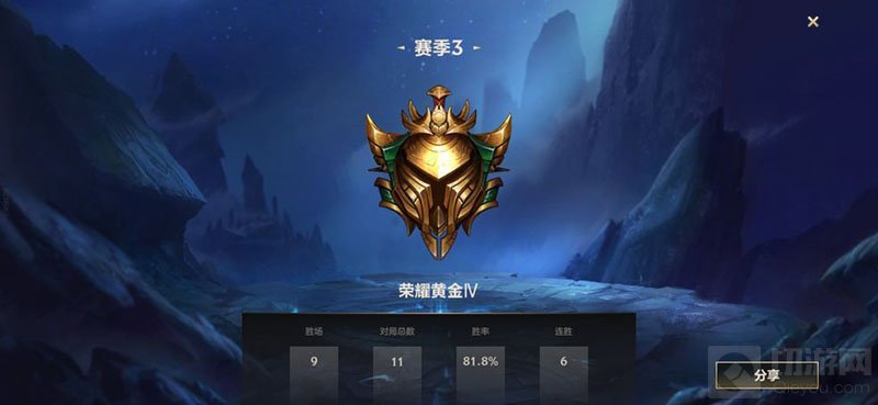 英雄联盟手游定级赛十连胜是什么段位 定级赛十连胜段位介绍
