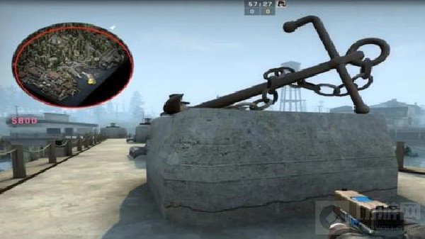 csgo神秘小镇酒店在哪 神秘小镇码头停泊处喷涂鸦位置攻略
